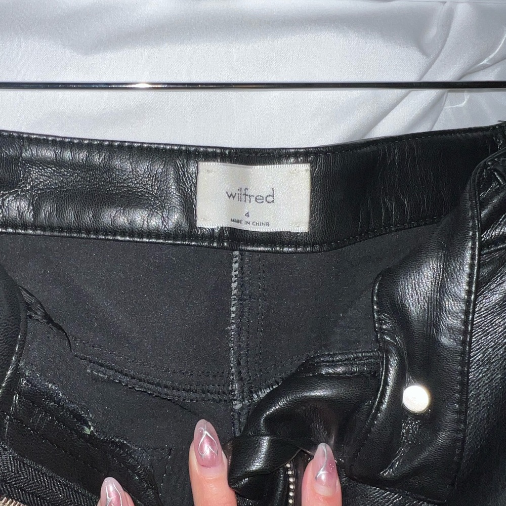 Aritzia melina leather pants - Picture 3 of 5